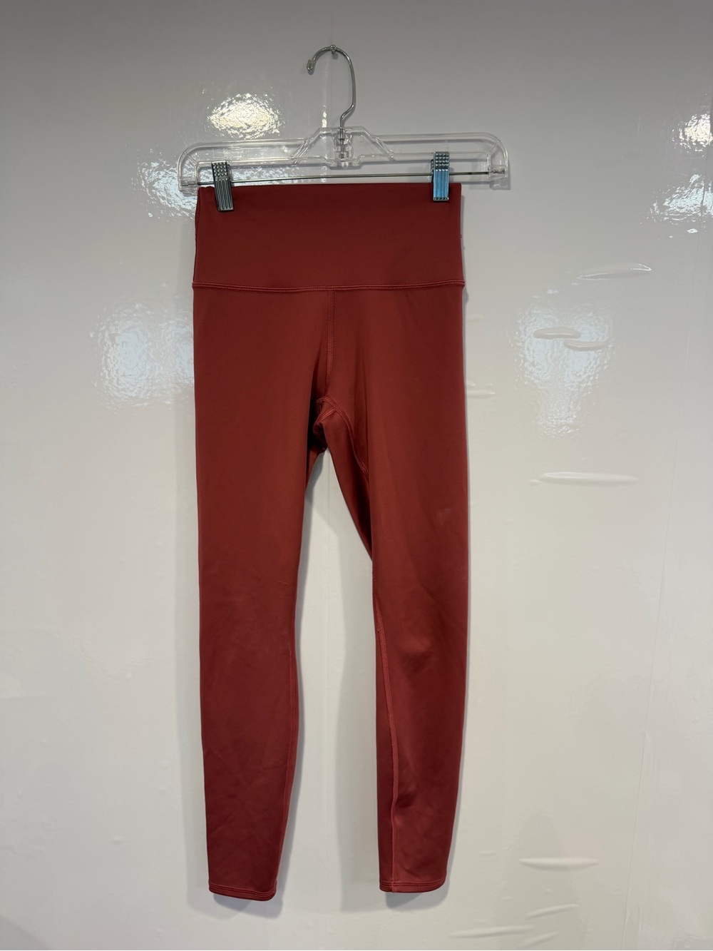 Rust Pink Alo workout leggings
